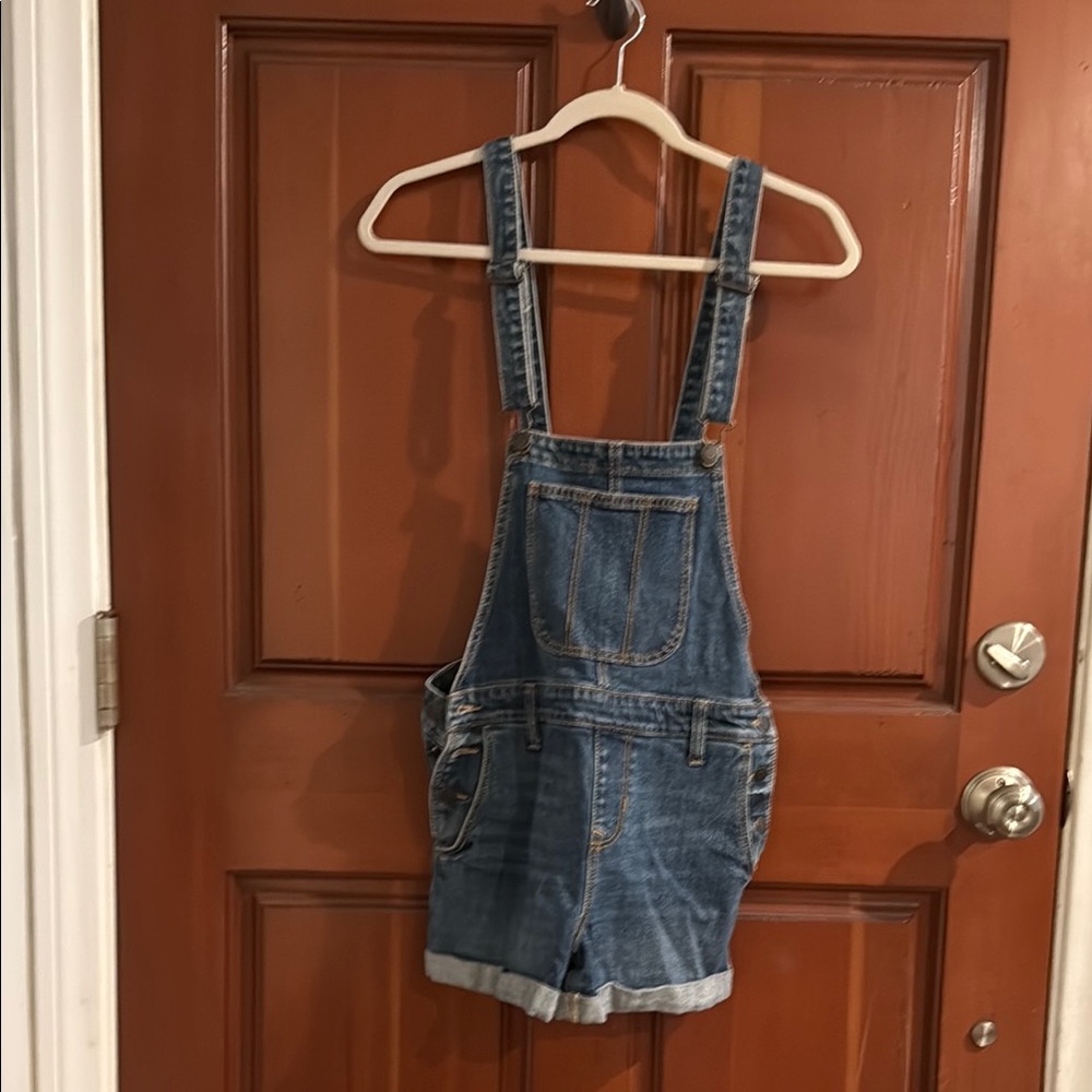 Old Navy Blue Denim Women's Overalls